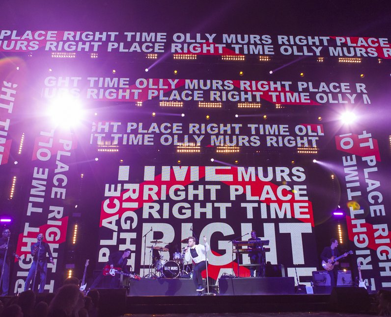 Olly Murs at the Jingle Bell Ball 2014