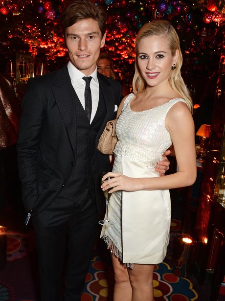 Pixie Lott and Oliver Cheshire