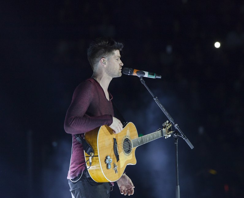 The Script at the Jingle Bell Ball 2014