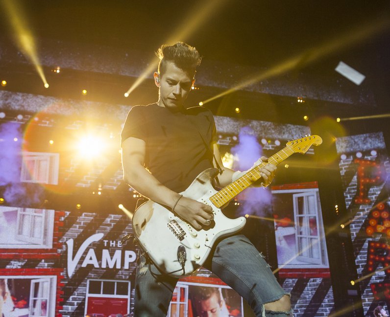 The Vamps at the Jingle Bell Ball 2014