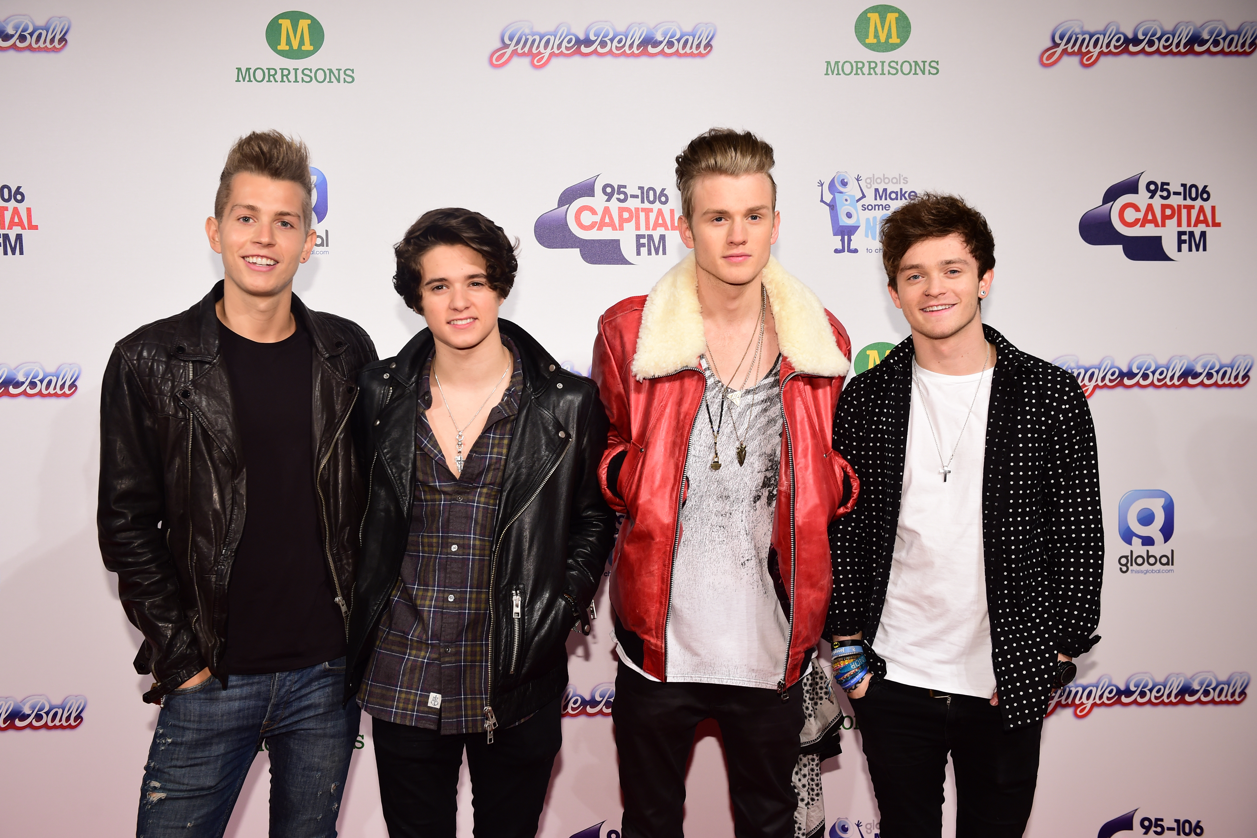 The Vamps Red Carpet Jingle Bell Ball 2014