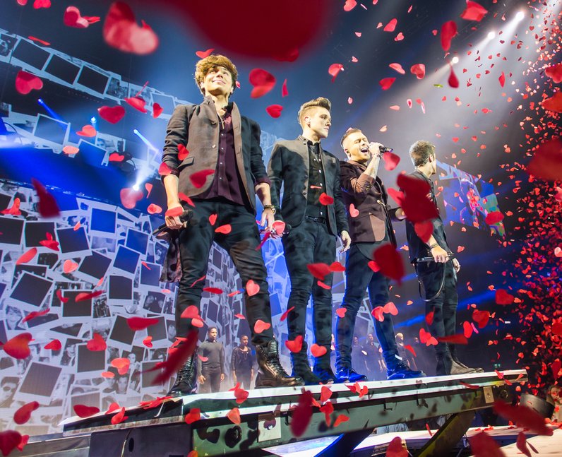Union J at the Jingle Bell Ball 2014