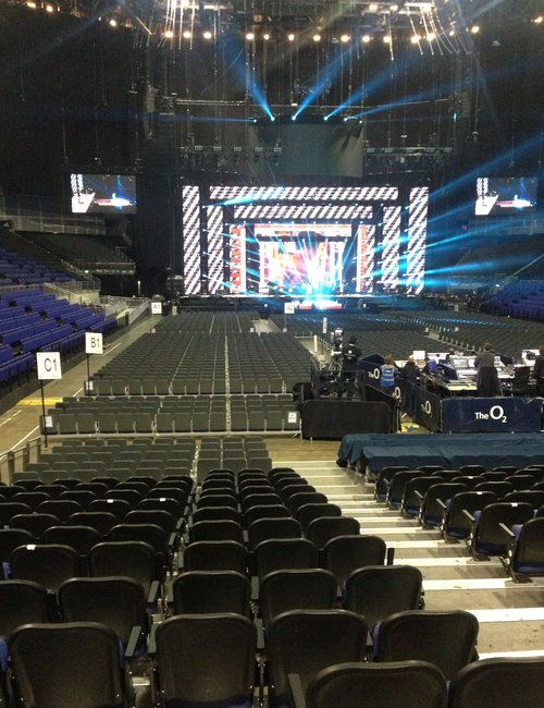 The O2 Arena Seating