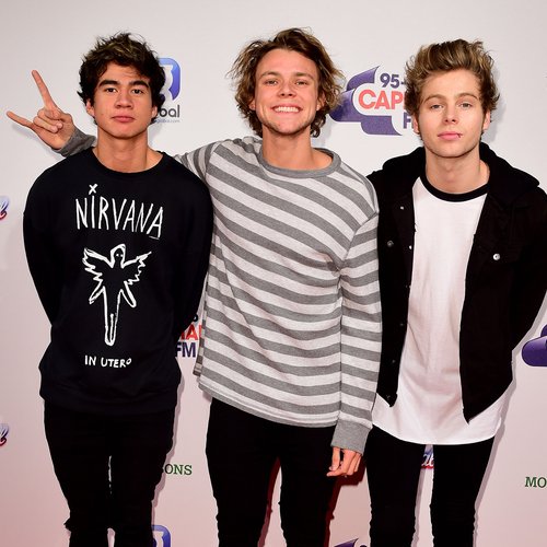 5 Seconds Of Summer Red Carpet Jingle Bell Ball 2014