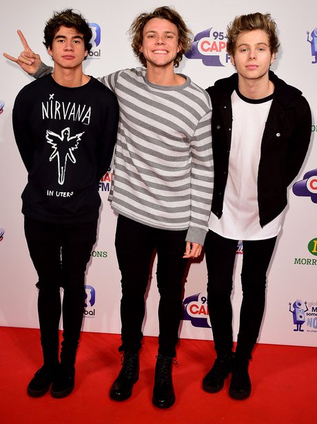 5 Seconds of Summer Red Carpet at the Jingle Bell 