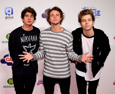 5 Seconds of Summer Red Carpet at the Jingle Bell 