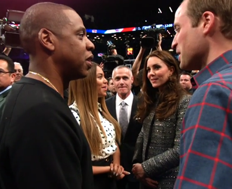 Beyonce, Jay Z, Kate Middleton, Prince William