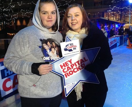 Capital FM at Spinningfields Ice Rink - Sunday 7th