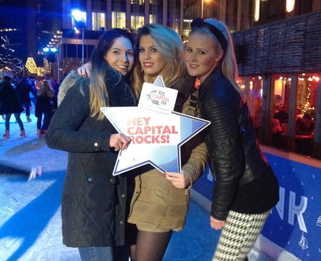 Capital FM at Spinningfields Ice Rink - Sunday 7th