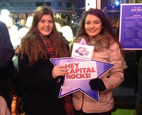 Capital FM at Spinningfields Ice Rink - Sunday 7th