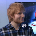 Ed Sheeran Backstage Jingle Bell Ball 2014
