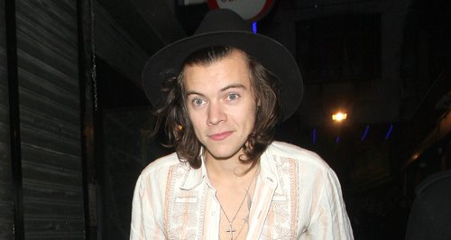 Harry Styles on a night out 