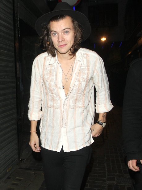 Harry Styles on a night out