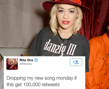 Rita Ora Tweet