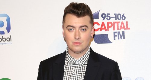 Sam Smith Red Carpet at the Jingle Bell Ball 2014