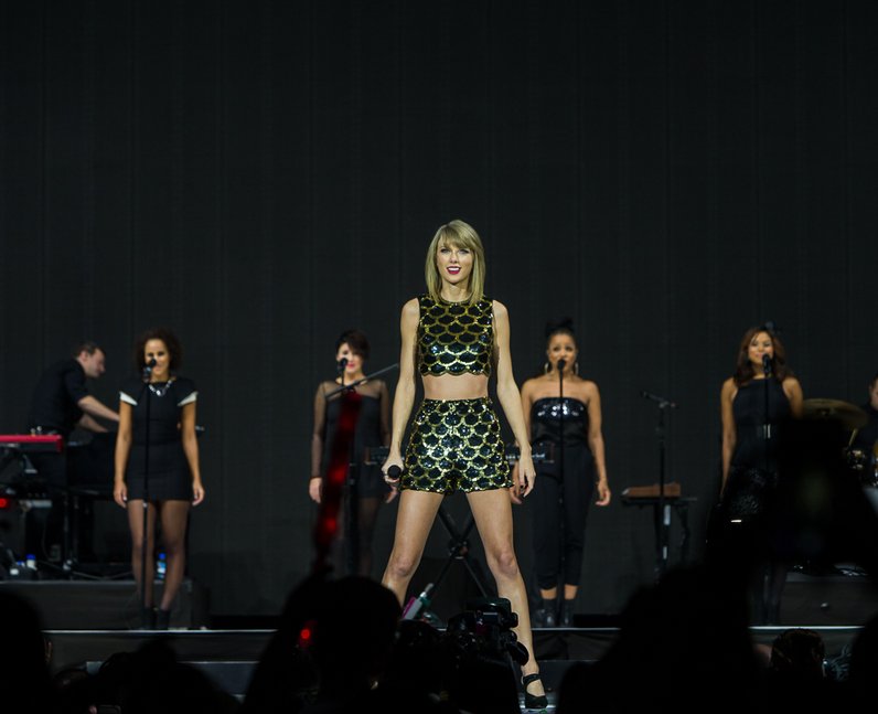 Taylor Swift at the Jingle Bell Ball 2014
