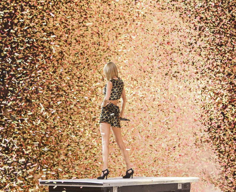 Taylor Swift at the Jingle Bell Ball 2014