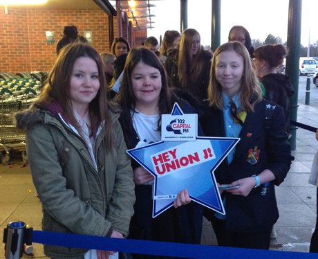 Union J Signing in Warrington