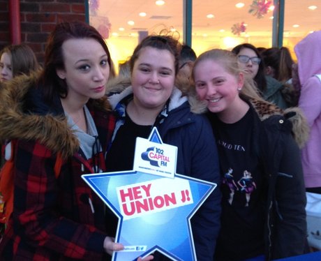Union J Signing in Warrington