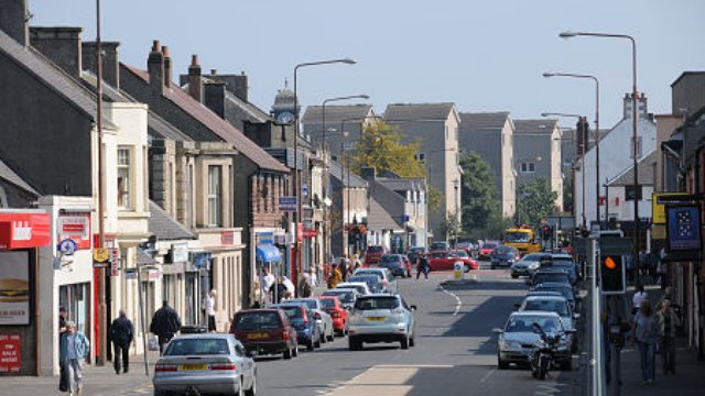 A picture of Whitburn Main Street