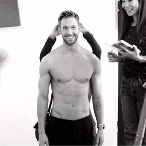 How Mr. Taylor Swift, Calvin Harris, Became An Armani Underwear Hunk