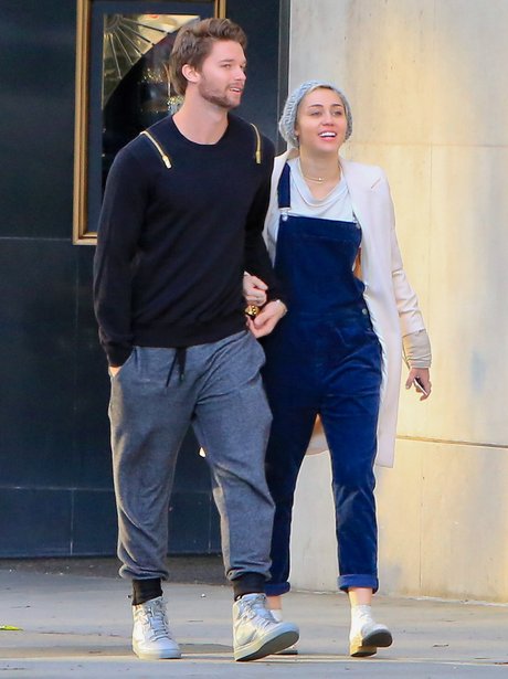 Patrick Schwarzenegger and Miley Cyrus