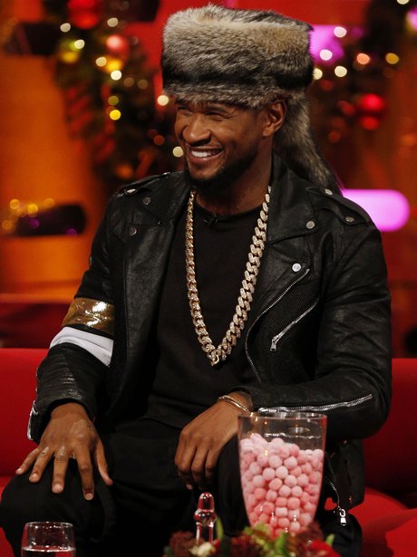 Usher on fimling for grhamam norton