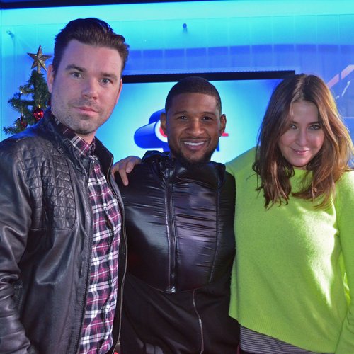 Usher on Capital christmas 2014