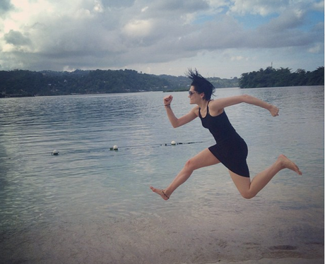 Jessie J on holdiday