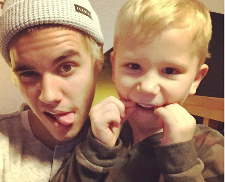 Justin Bieber and Brother