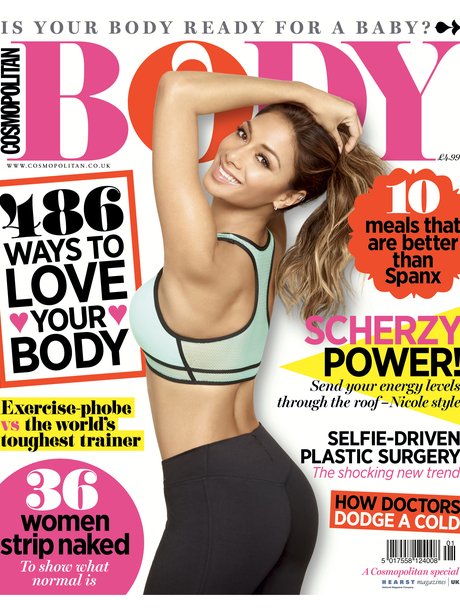 Nicole Scherzinger Cosmopolitan Body 2014