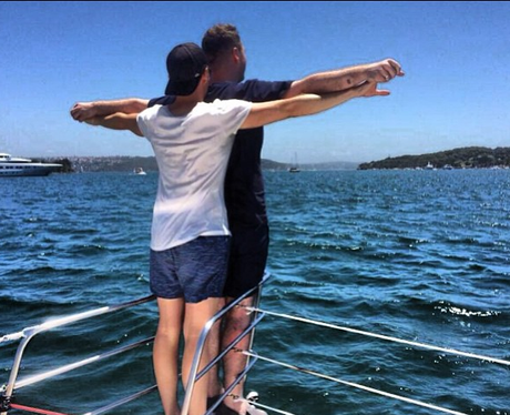 Sam Smith and Boyfriend Titanic