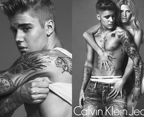 Justin Bieber Calvin Klein 2014 