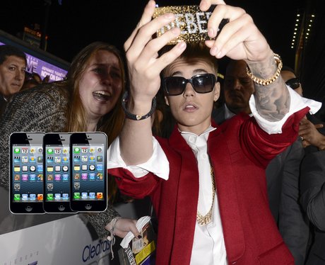 Justin Bieber Iphones Fans