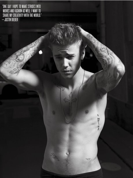 Justin Bieber V Magazine 2014