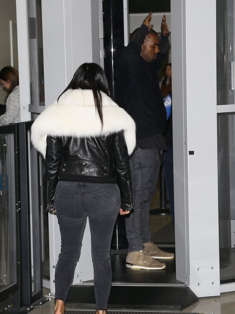 Kanye West and Kim Kasdashian
