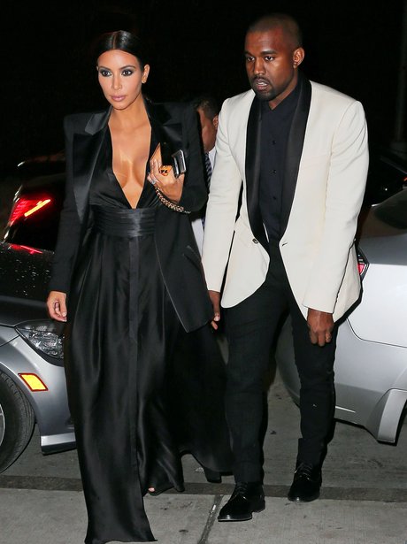 Kim Kardashian and Kanye West