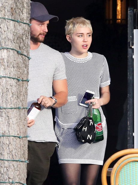 Miley Cyrus and Patrick Schwarzenegger