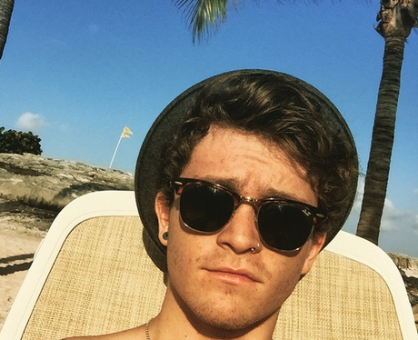 The Vamps Connor Ball Holiday Instagram