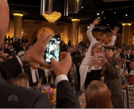 Benedict Cumberbatch messes around