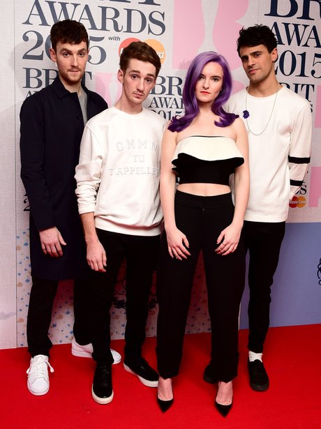 Clean Bandit at the BRIT nominations 2015