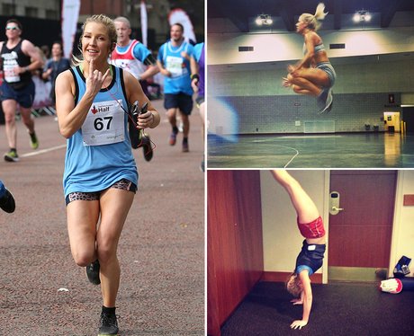 Ellie Goulding Exercise Gym