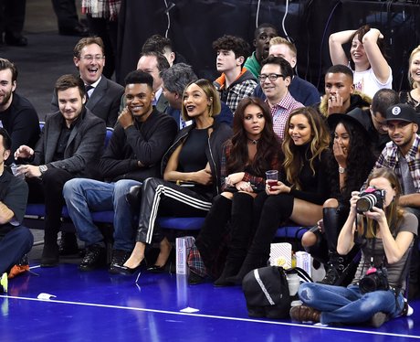 Little Mix and Liam Payne Basketball