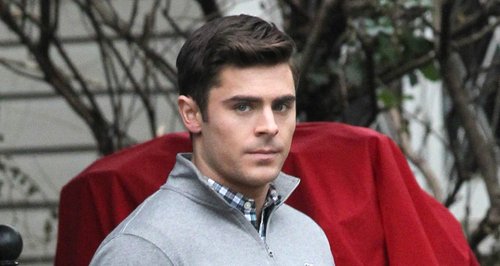 Zac Efron on set Dirty Grandpa