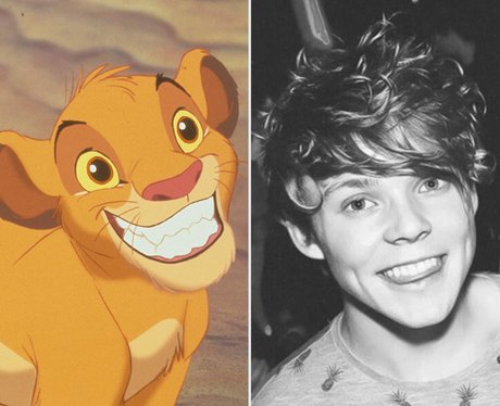Ashton as Simba