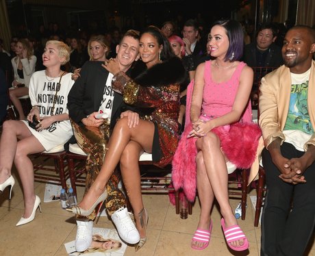 Miley Cyrus, Jeremy Scott, Rihanna, Katy Perry and