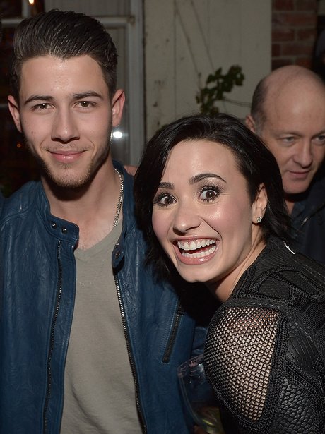 Nick Jonas and Demi Lovato 