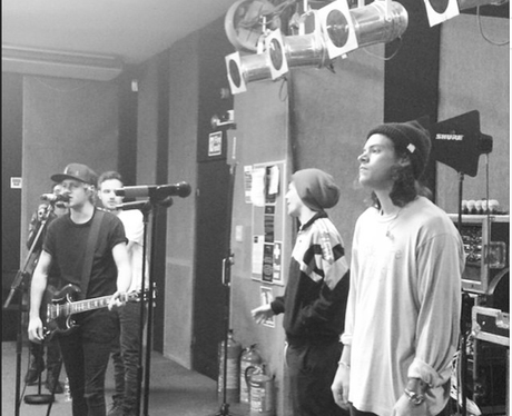 One Direction Rehearsing 