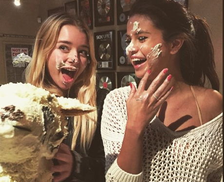 Selena Gomez Food Fight
