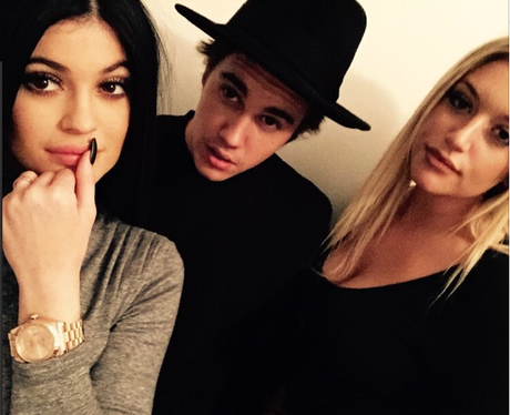 Justin Bieber, Kendall Jenner and Hayley Baldwin